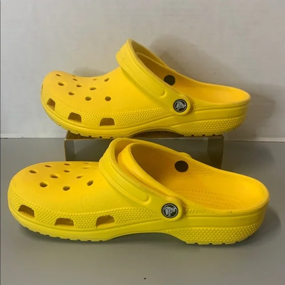 CROCS Yellow unisex, MEN 8 / WOMAN 10 - Picture 4 of 10